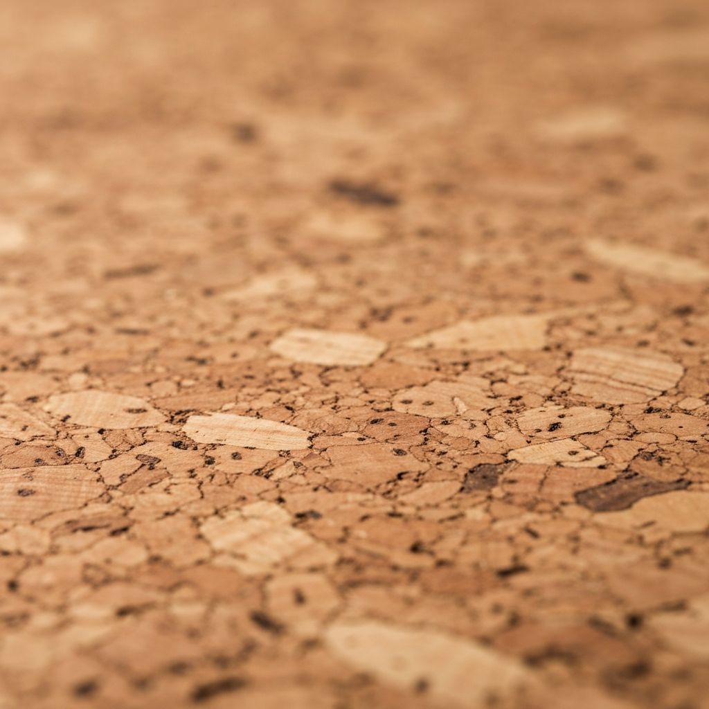 Cork texture close-up